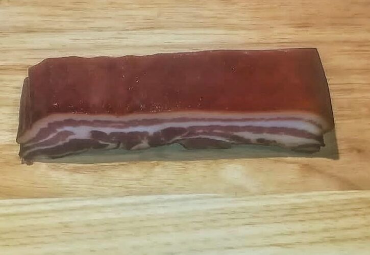 Speck geräucht